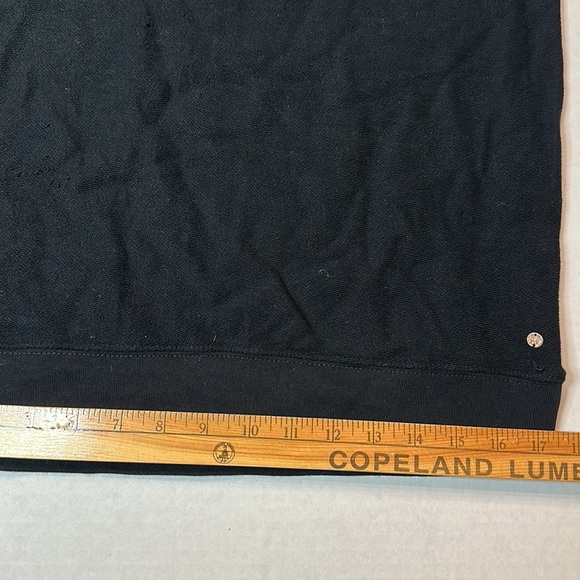 Ralph Lauren Denim & Supply Black Embellished Beaded Sweatshirt Ladies Small - Picture 7 of 7